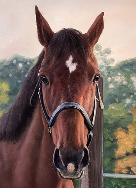 Painting of a horse