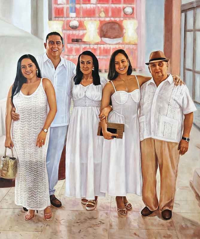 Family in Columbia