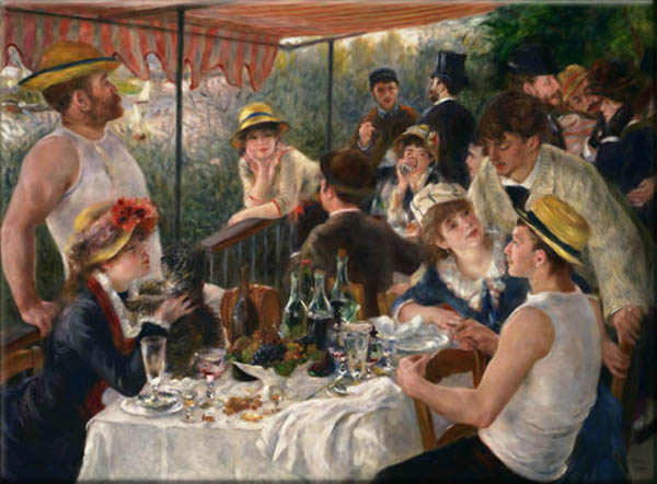 Oil Painting of Luncheon of the Boating Party