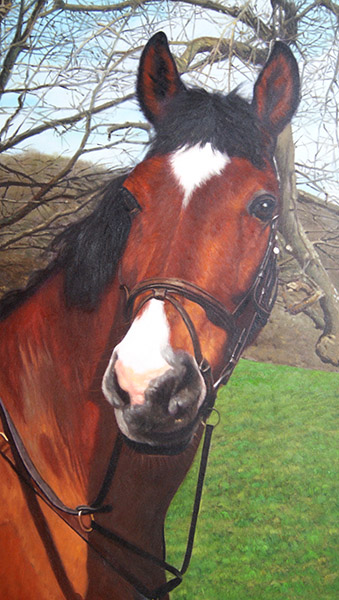 Finished Photo Realistic Oil Painting Painting