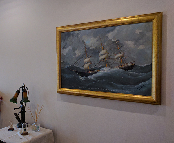 Mark Charles's Finished Painting
