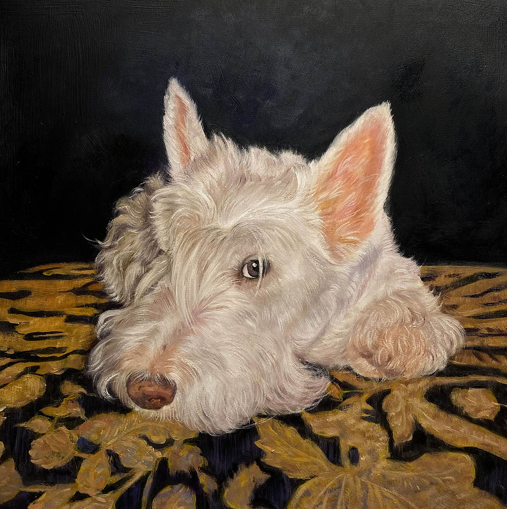 Finished Photo Realistic Oil Painting Painting