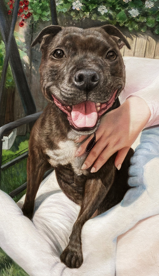 Finished Photo Realistic Oil Painting Painting